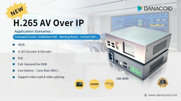 Danacoid AV over IP